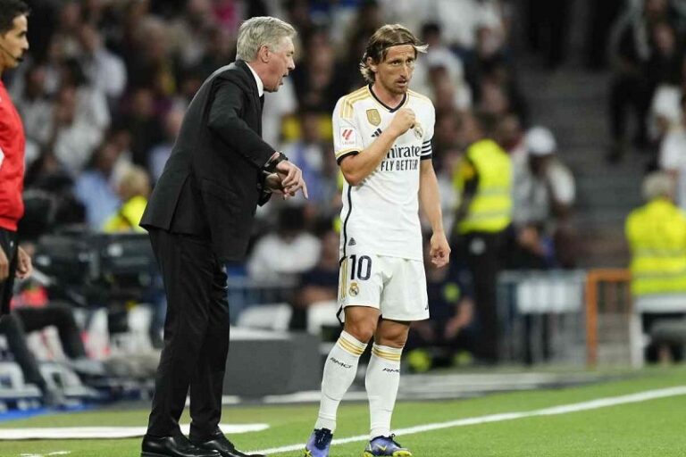 أنشيلوتي: مودريتش أسطورة لا تتكرر في عالم كرة القدم