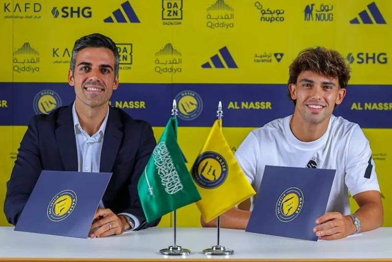 جواو فيليكس يرتدي قميص النصر السعودي حتى 2027 في صفقة مثيرة