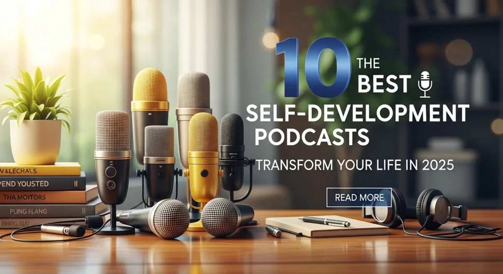 The 10 Best Self-Development Podcasts to Transform Your Life in 2025