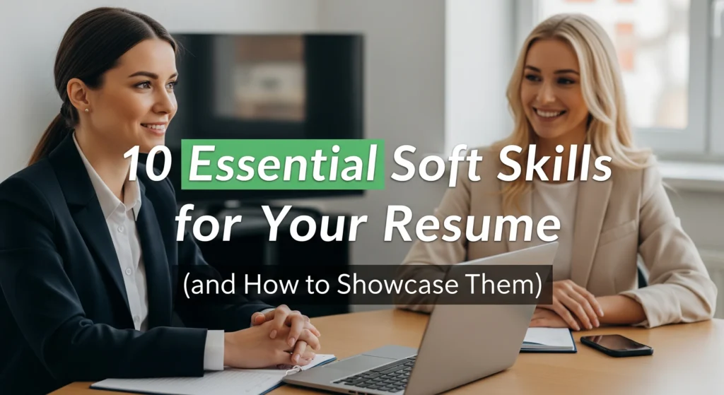 10 Essential Soft Skills for Your Resume (and How to Showcase Them)