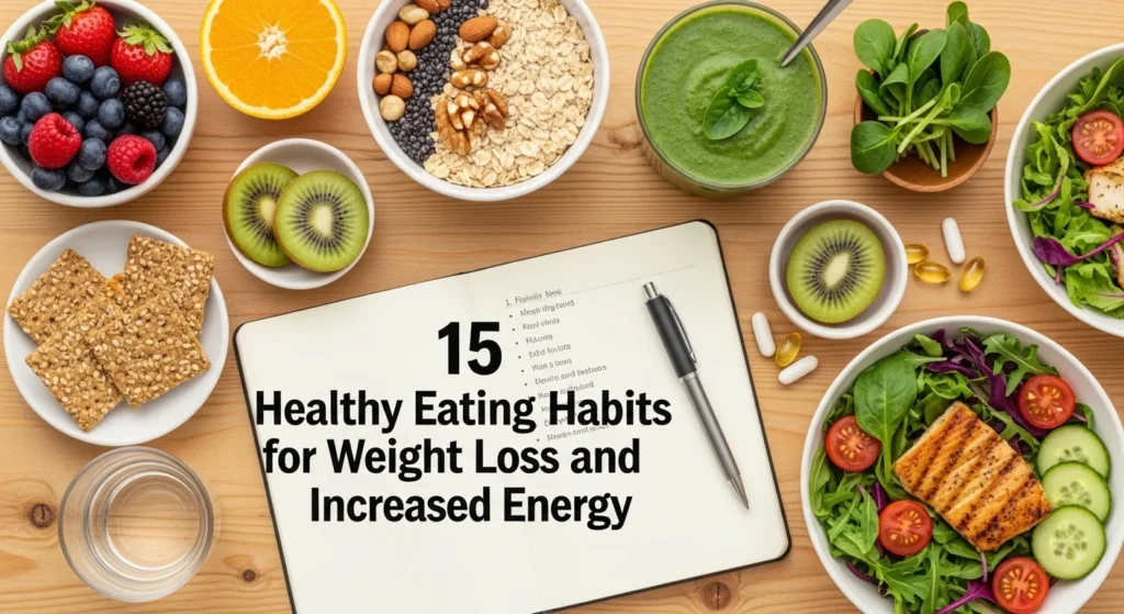 15 Healthy Eating Habits for Weight Loss and Increased Energy