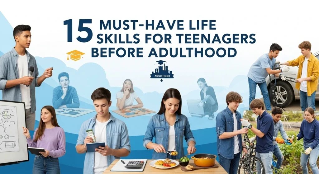 15 Must-Have Life Skills for Teenagers Before Adulthood