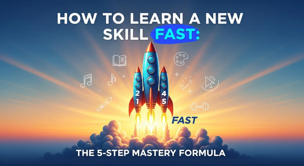 How to Learn a New Skill Fast: The 5-Step Mastery Formula