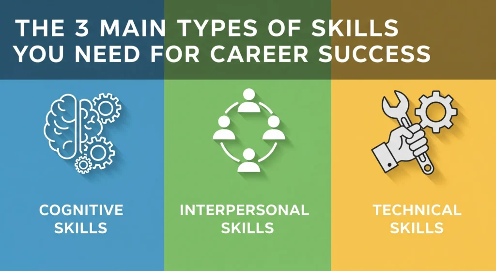 The 3 Main Types of Skills You Need for Career Success